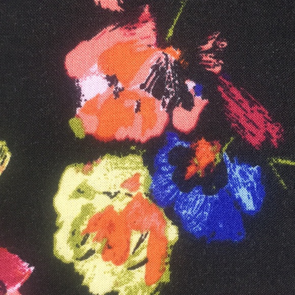 ATMOSPHERE Comfy Stylish Floral Print Palazzo Pants with Elastic Insert Back - Picture 10 of 16